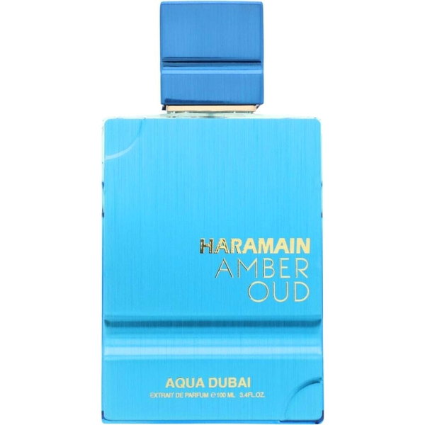 Frasco de Amber Oud Aqua Dubai de Al Haramain