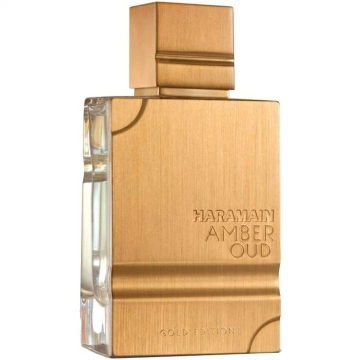 Frasco de Amber Oud Gold Edition de Al Haramain