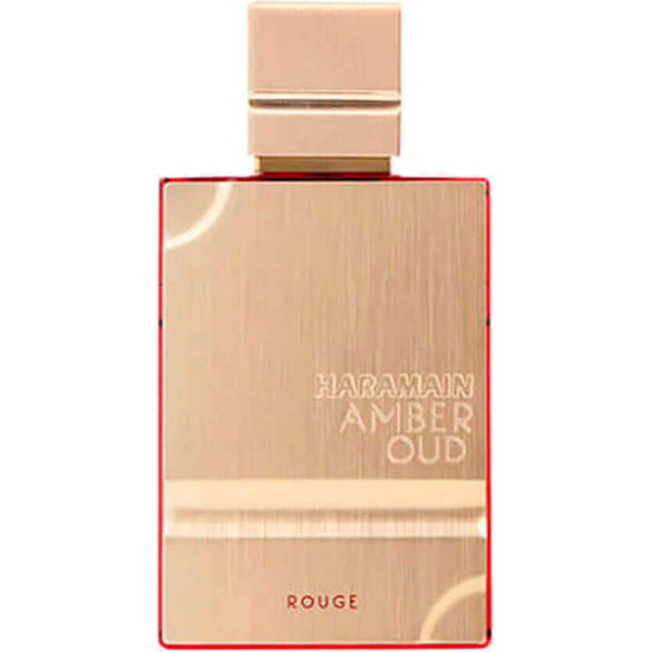Frasco de Amber Oud Rouge de Al Haramain